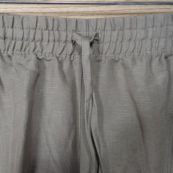 CJ Banks Stylish Tan Drawstring Trousers Size 1X - Picture 6 of 11